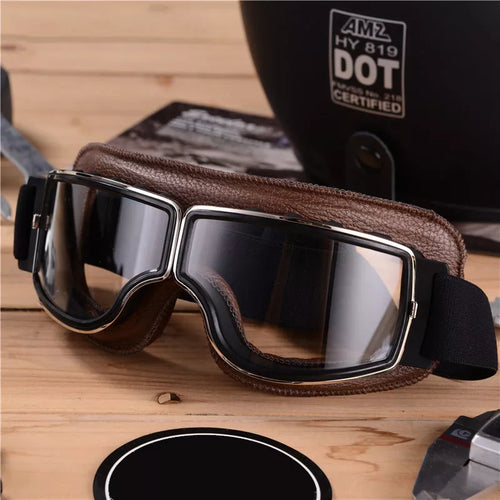 Vintage "Roadrunner" Motorcycle Goggles