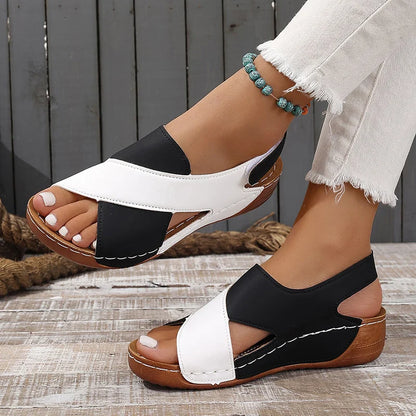 Women's Italian Panel Wedges